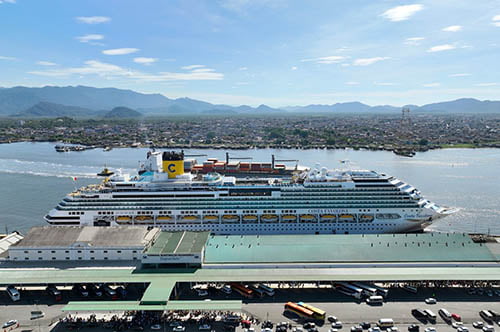 Porto de Santos Entrada