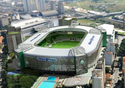 Fretamento de vans para shows no Allianz Parque
