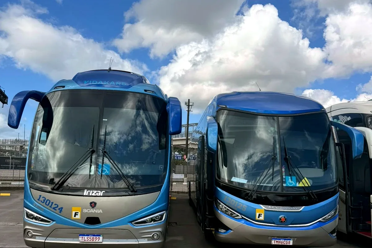 Aluguel de ônibus para excursões saindo de São Paulo